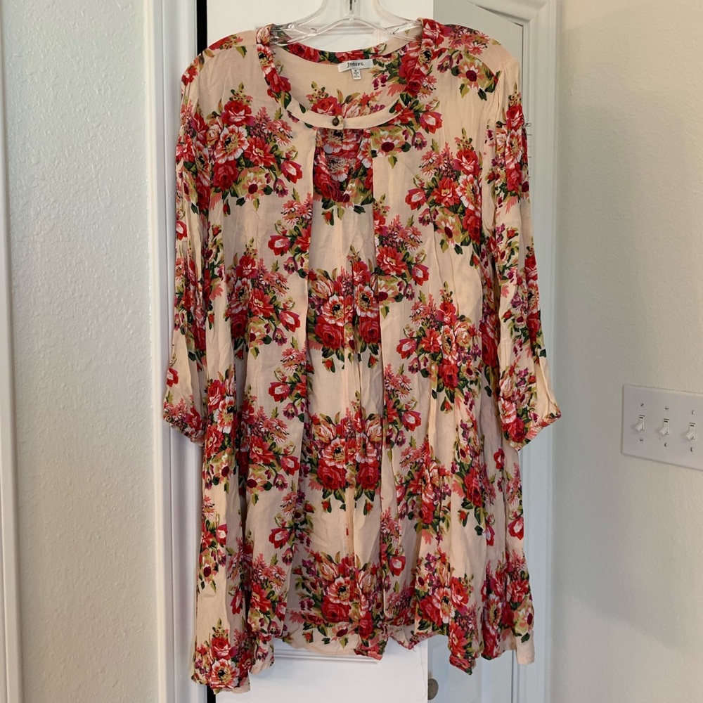 Floral tunic